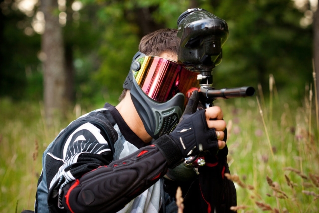  Gioco di paintball nel 47